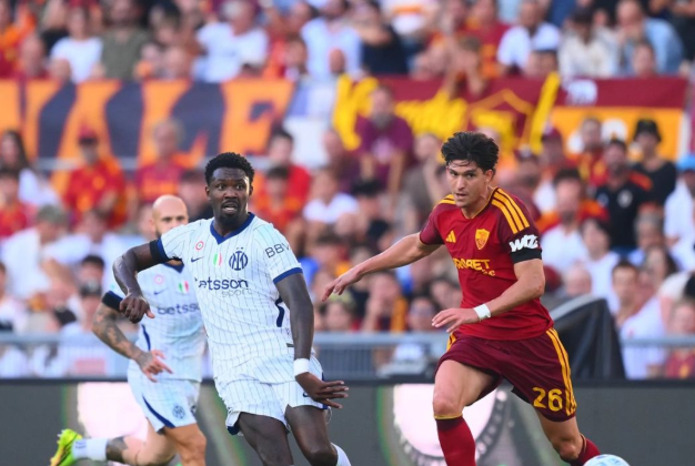 Drama Empat Gol, AS Roma dan Inter Milan Berbagi Poin 2-2